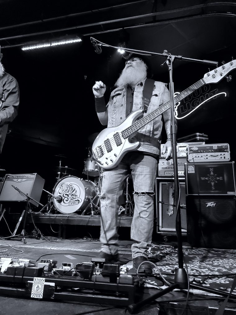 Stone Jamess on stage